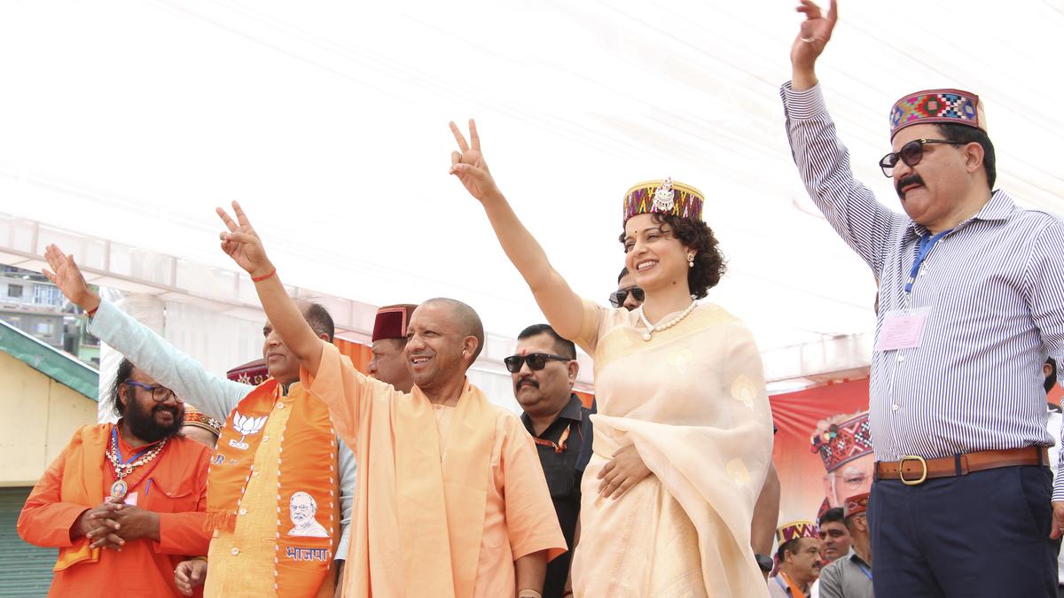 Election Results news: BJP newcomers Kangana Ranaut, Arun Govil lead from Mandi and Meerut