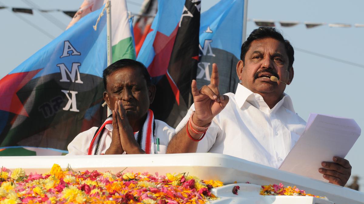 Palaniswami urges electors not to believe in DMK’s ‘blatant lies’