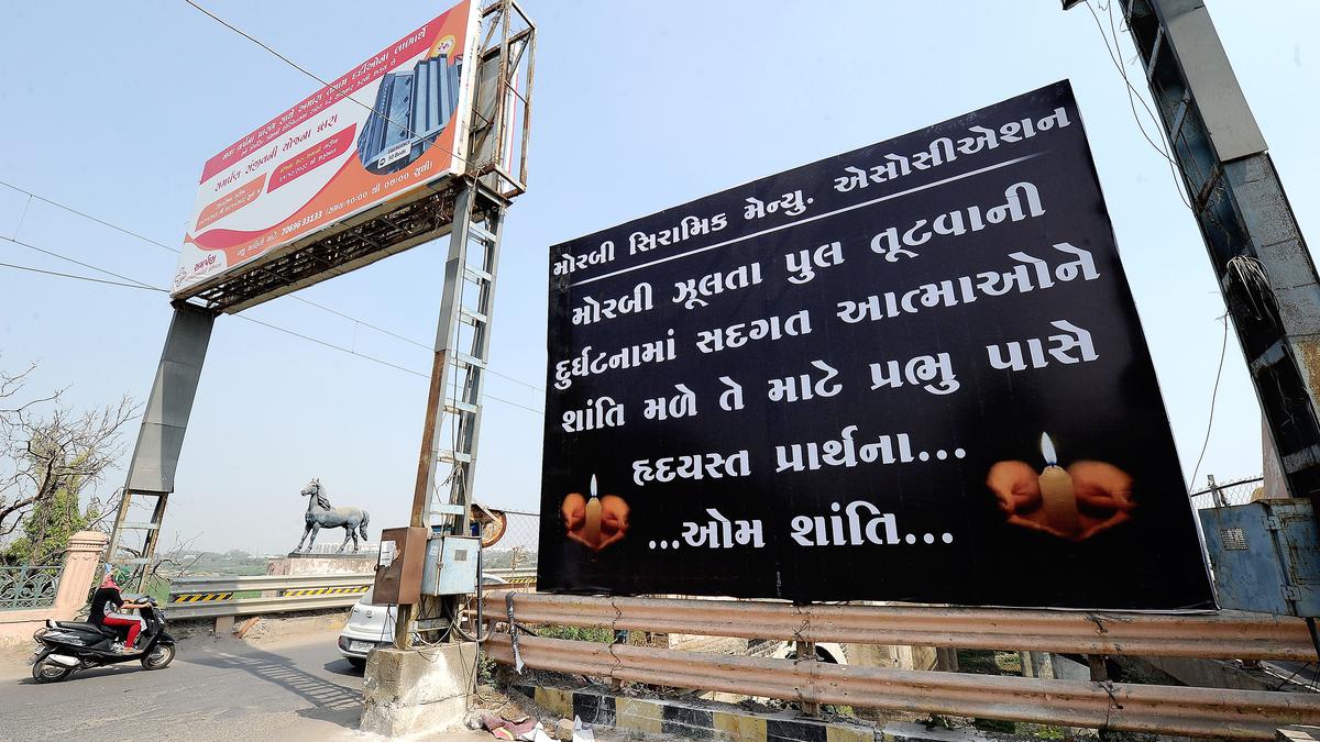 Morbi bridge collapse an enormous tragedy, says Supreme Court