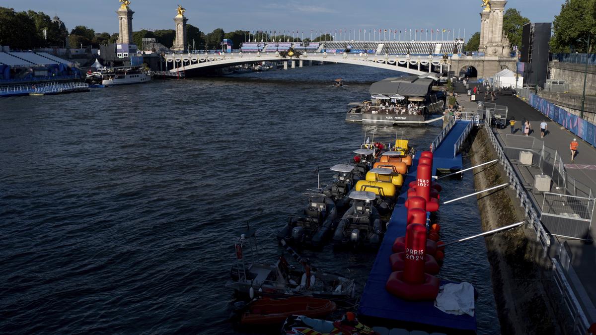 Paris Olympics: Swimming training cancelled for a second day over Seine water quality