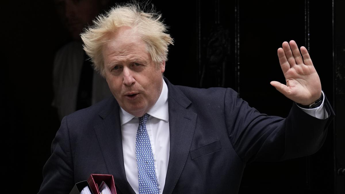 Former U.K. Prime Minister Boris Johnson turned away from polling station after forgetting photo ID