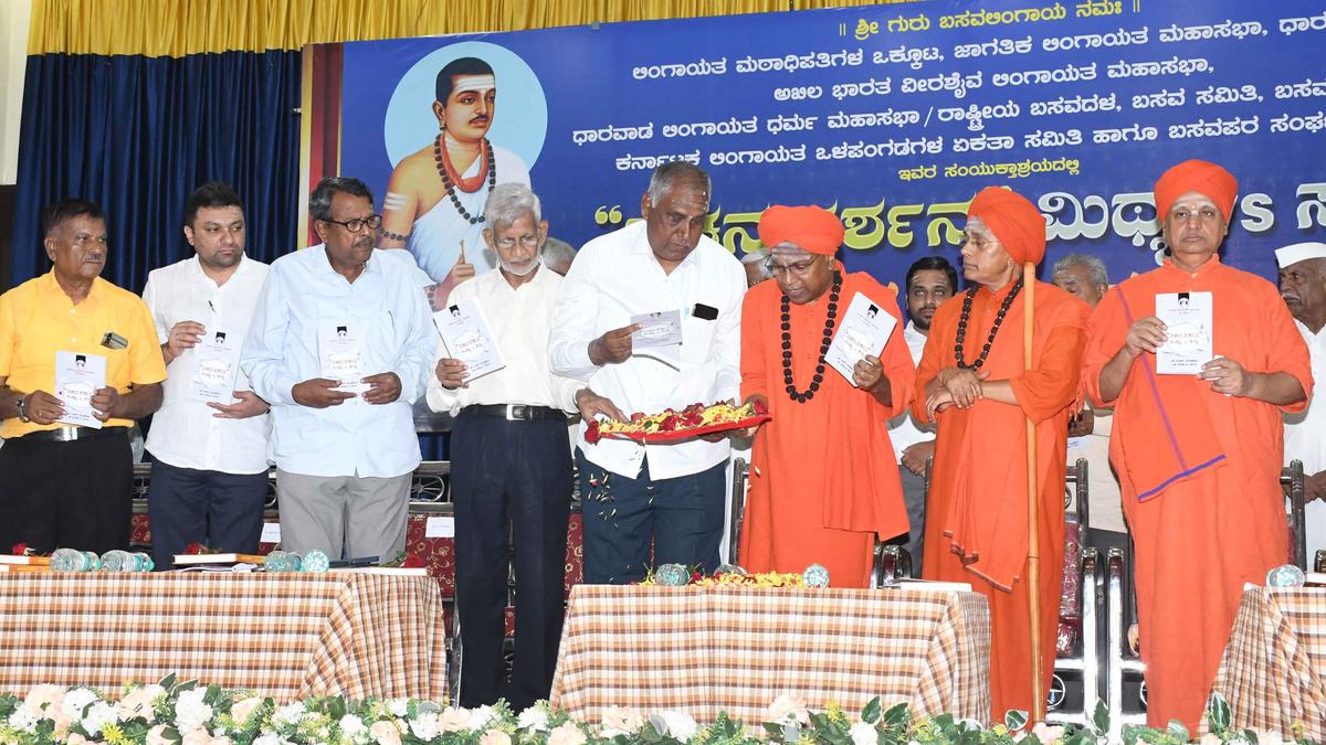 &lsquo;Vachana Darshana&rsquo; book aimed at misleading Basava followers, says seer