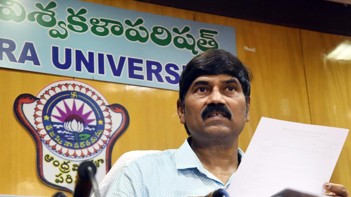 Andhra University convocation will hereafter be held every July, says Vice-Chancellor in Visakhapatnam