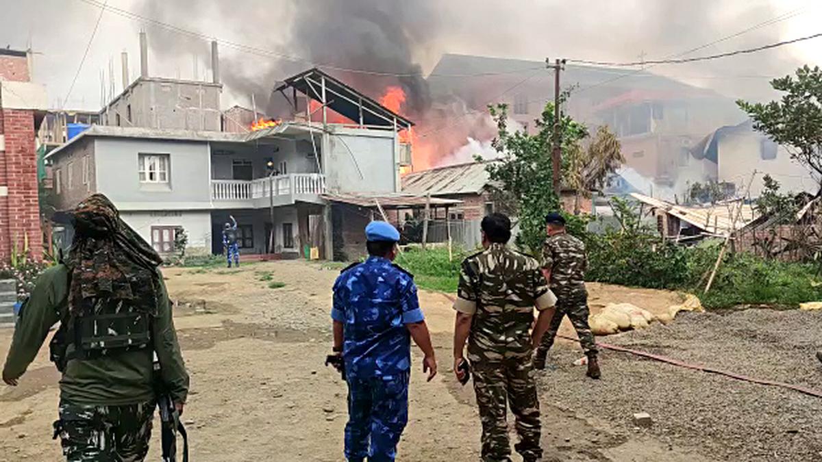 Two houses torched in fresh violence in Manipur; curfew reimposed