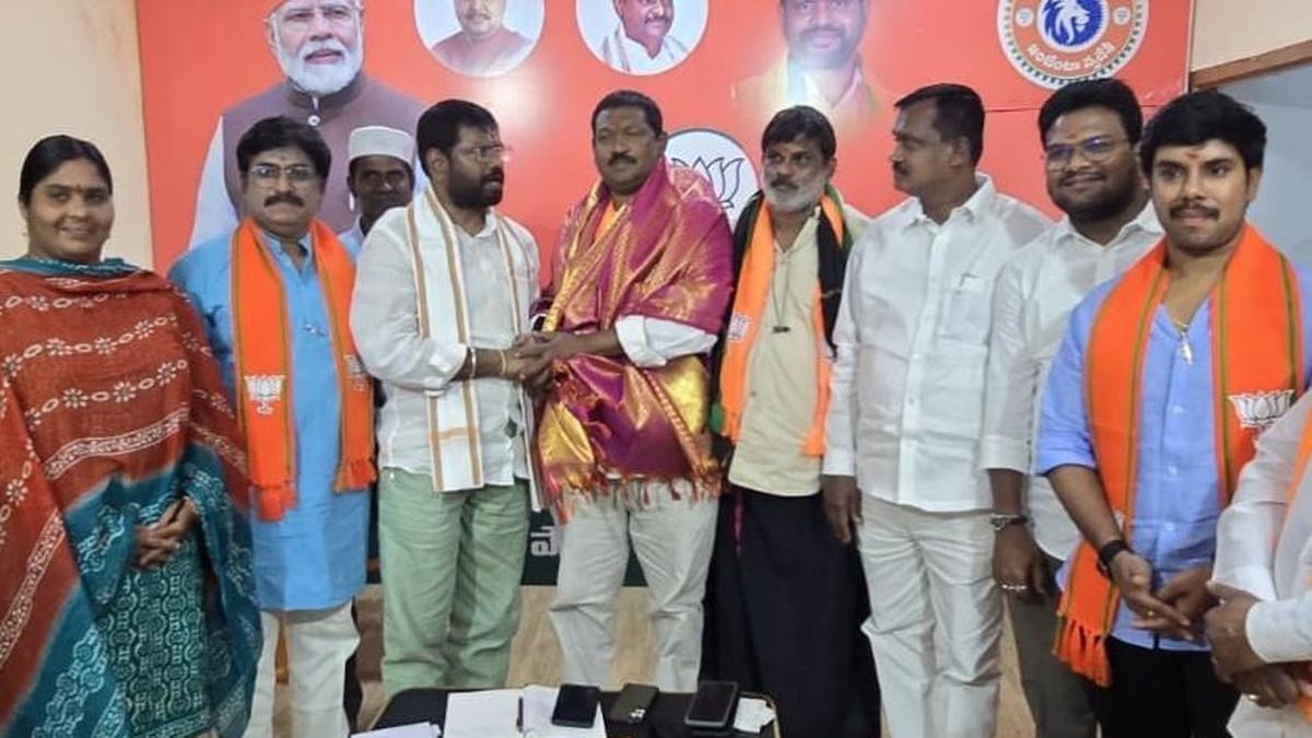 Penubala Harshavardhan appointed BJP SC Morcha president in Tirupati
