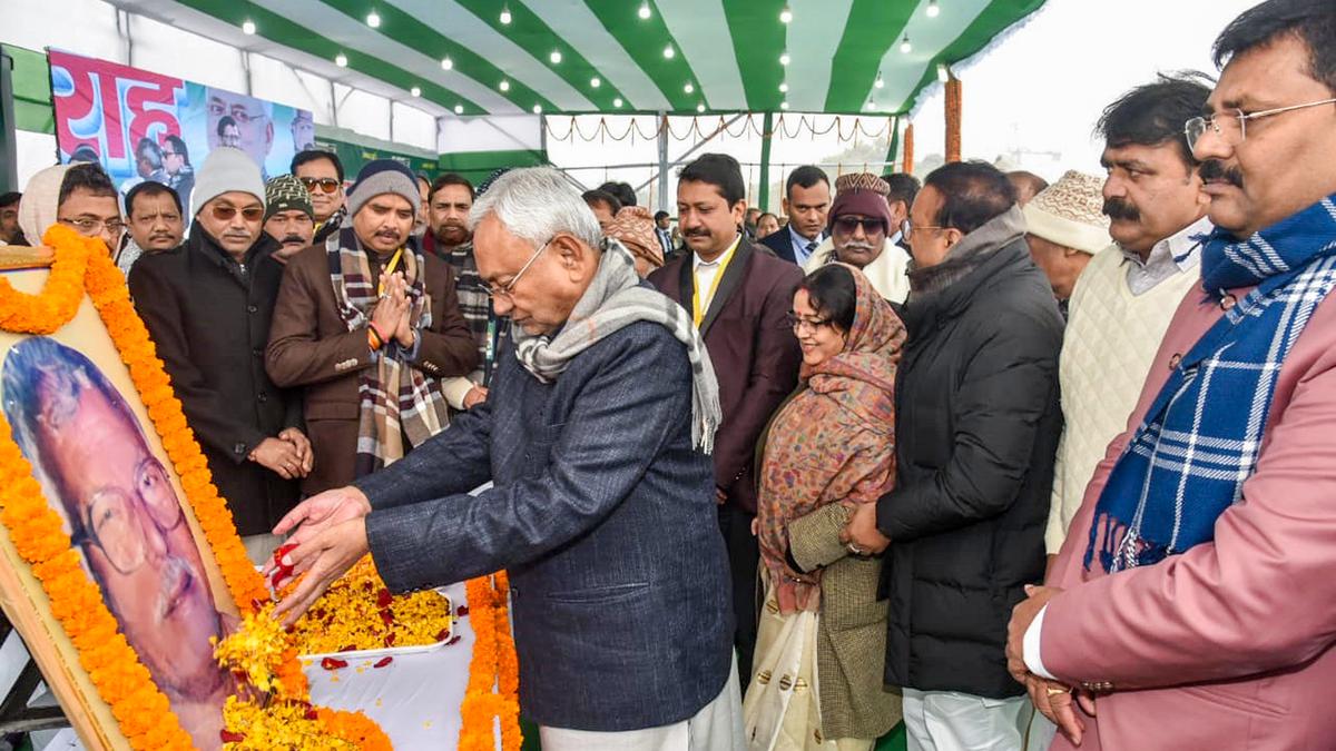 On Karpoori Thakur’s birth centenary, parties fight to be called socialist icon’s ‘real’ successor