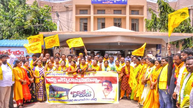 Andhra Pradesh: TDP, Left parties demand withdrawal of bus fare hike