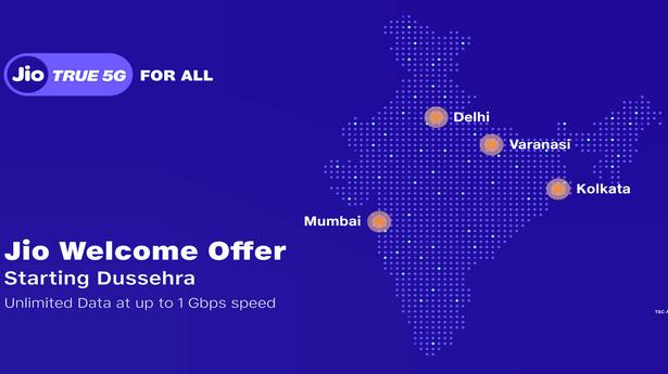 Jio announced Beta trial of 5G service in 4 cities