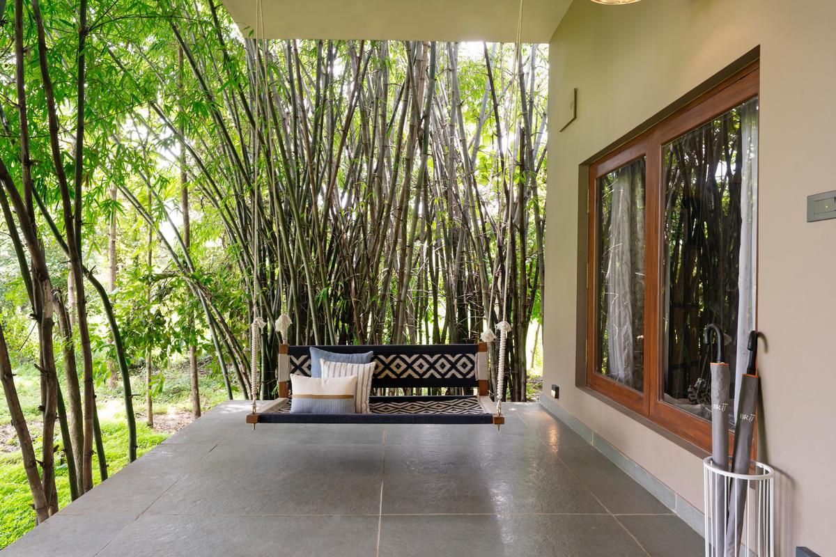 A view of Brij Sone Bagh Resort in Bandhavgarh in Madhya Pradesh.