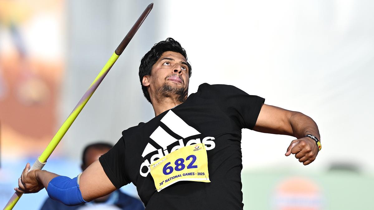 National Games athletics: Sachin hits a new high in javelin