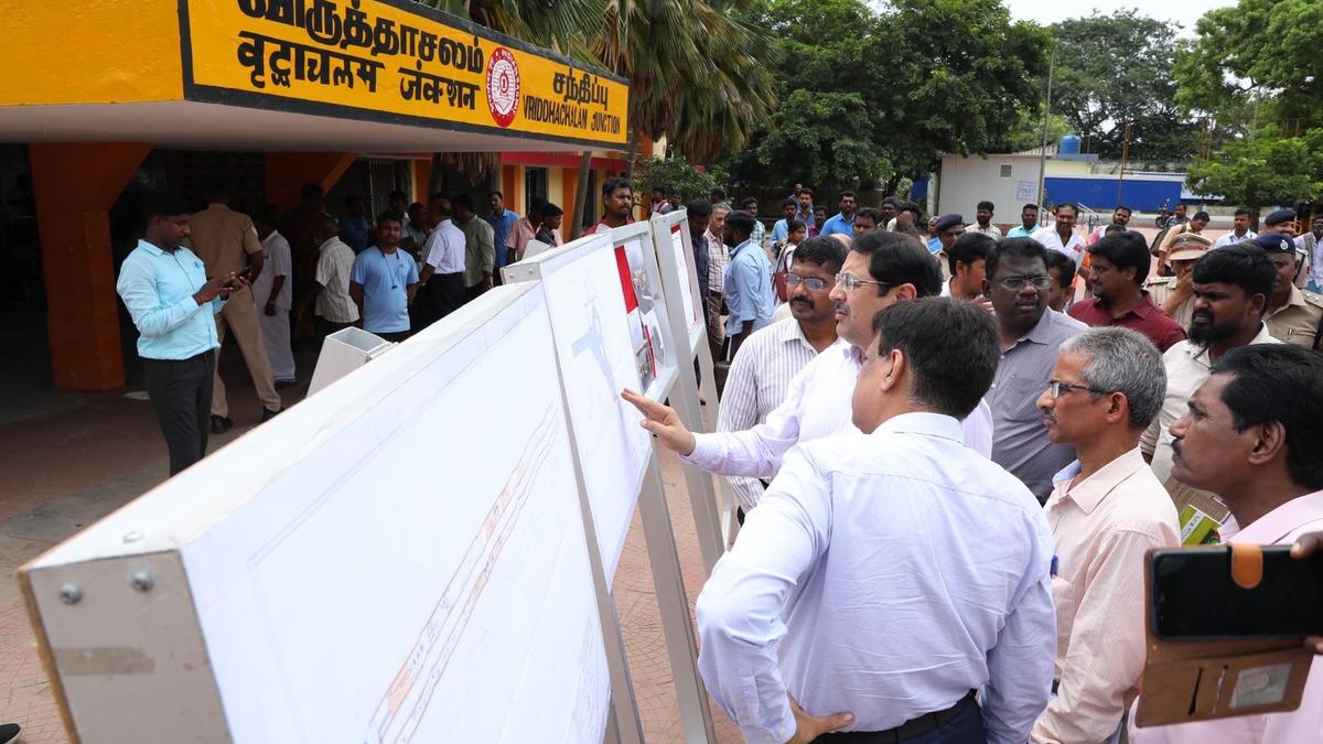 Southern Railway GM directs officials to expedite Vridhachalam station improvement works