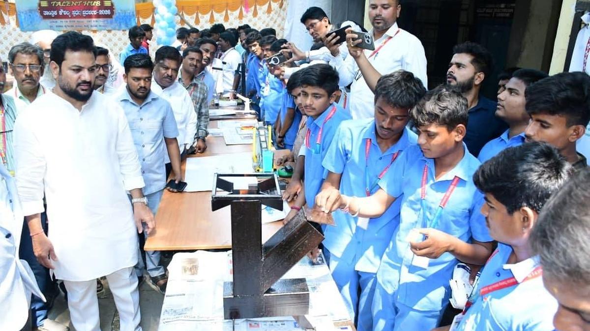 ITI students showcase over 100 projects at skill expo in Kalaburagi