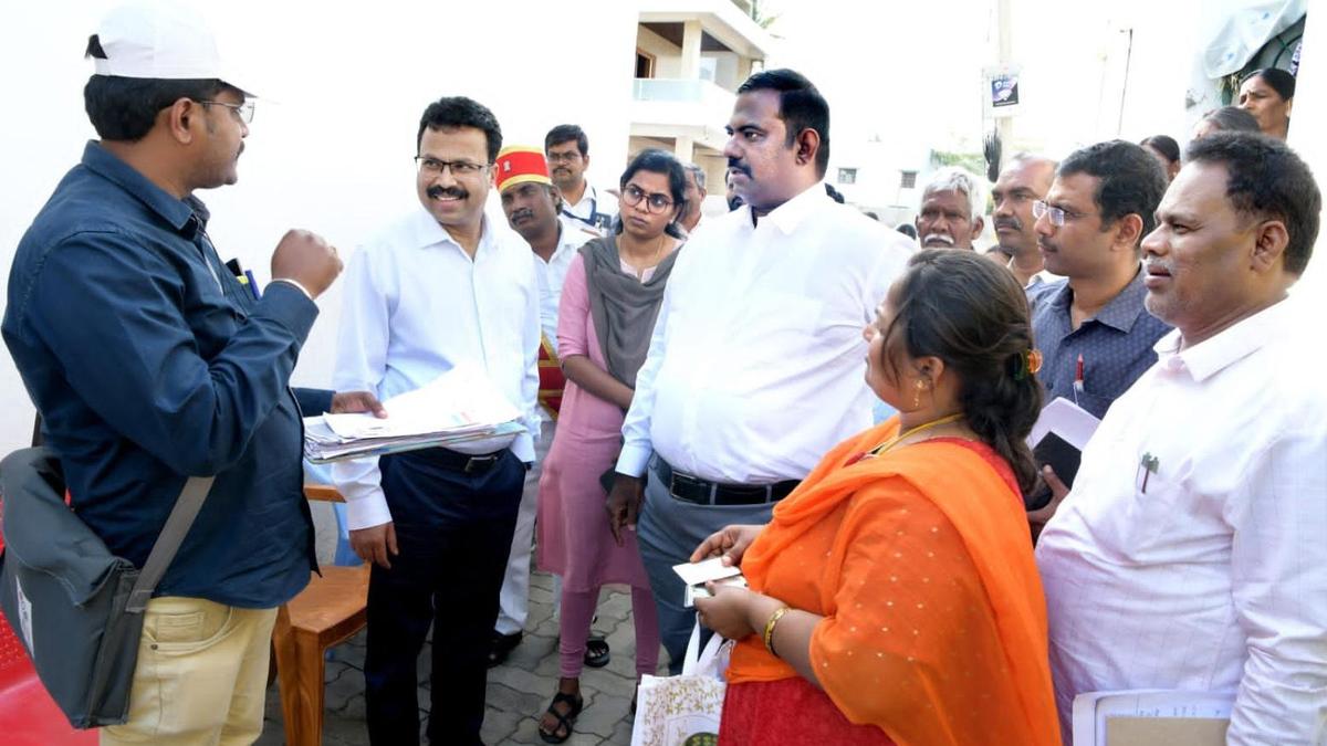 Special Roll Observer inspects SIR claims in Krishnagiri