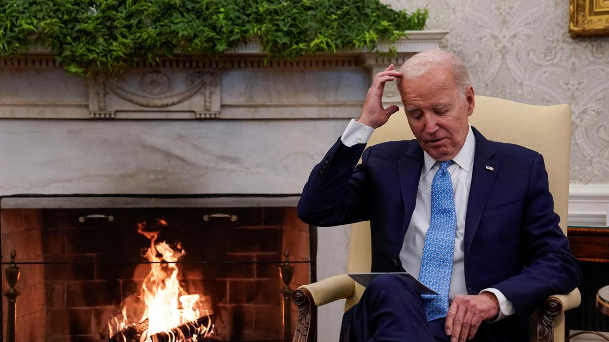 Biden approves military air drops of aid into Gaza after Israeli firing left more than 100 dead