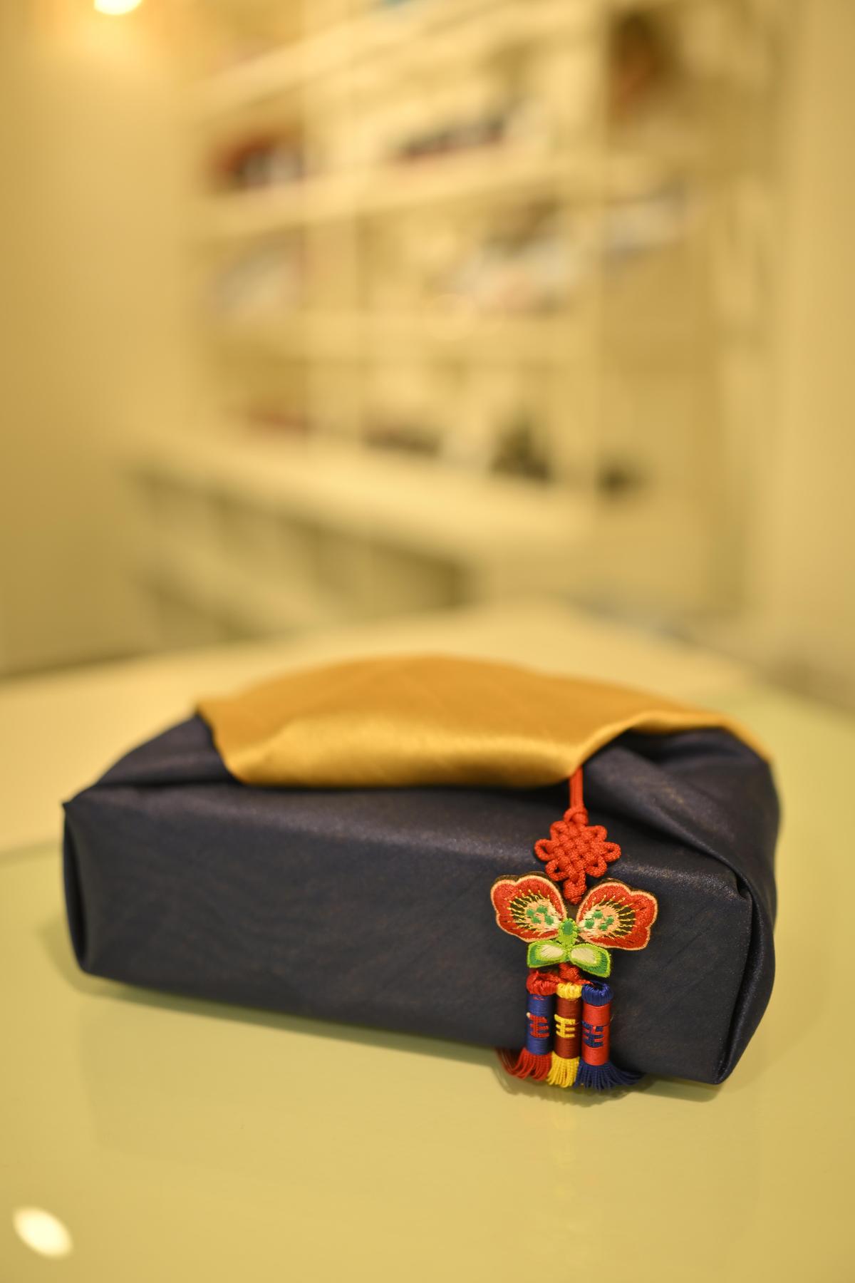 Estilo Bojagi de embrulho