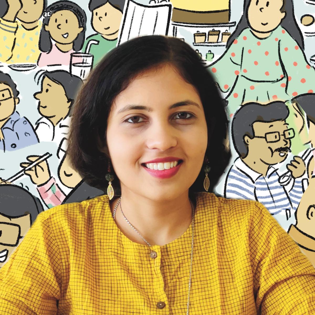 Cartoonist and artist Sameera Maruvada, who did the Vizag Diaries series of postcards and calendar. 