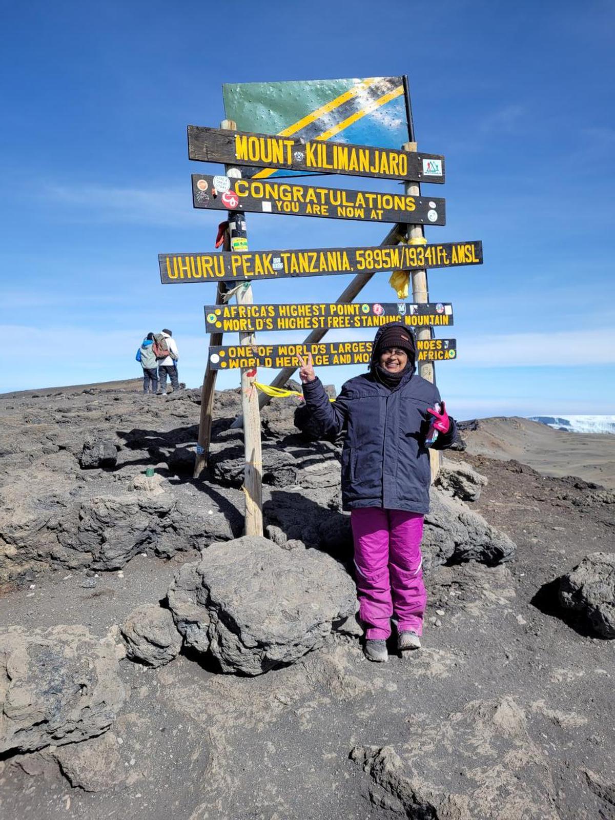 Cherthala native climbs Mount Kilimanjaro