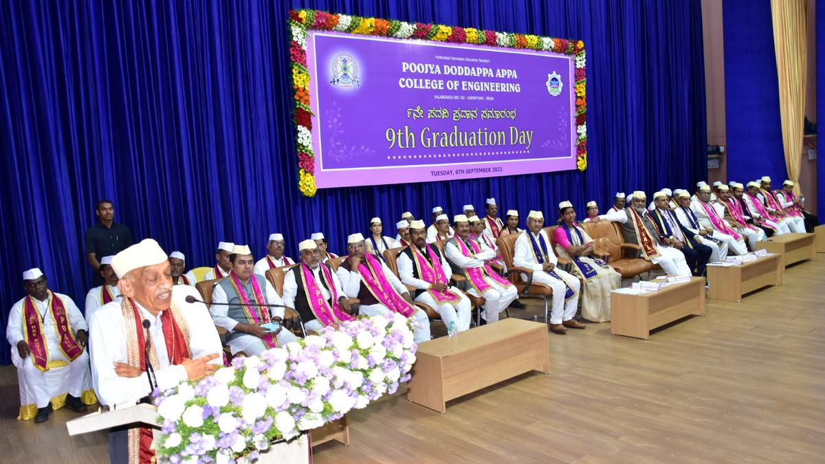 Graduation Day held in Kalaburagi’s PDA Engineering College The Hindu