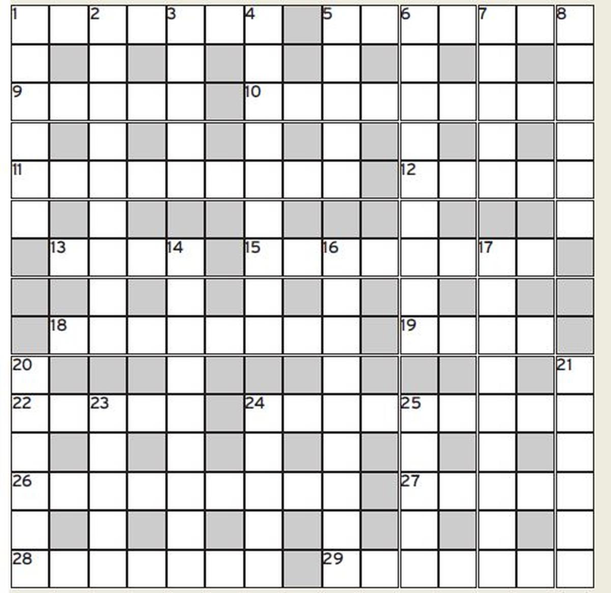 crossword.JPG The Hindu