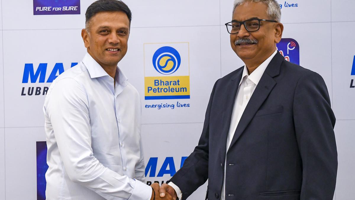 BPCL announces Rahul Dravid as Brand Ambassador