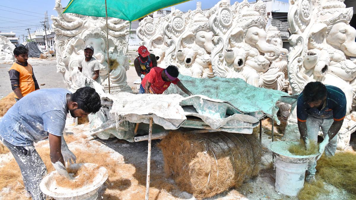 Police gear up for Ganesh and Dasara festivities with foolproof security arrangements in Andhra Pradesh