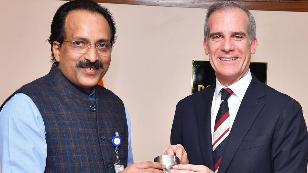 US Ambassador Eric Garcetti proposes development of “QUAD satellite” with India-U.S. partnership