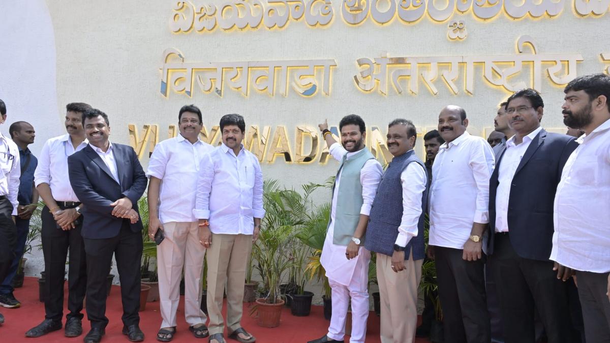 Civil Aviation Minister inaugurates flight connecting Vijayawada to New Delhi