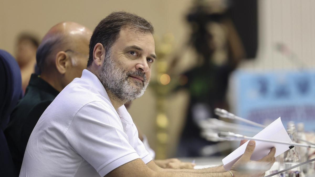 Trump's 50% tariff is economic blackmail: Rahul Gandhi