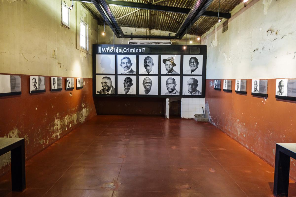Constitution Hill Museum in Braamfontein, Johannesburg.