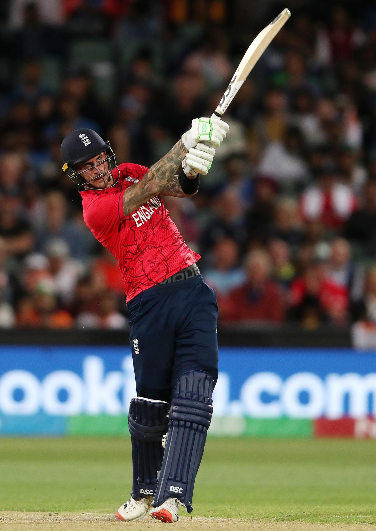 Ideal support:  Alex Hales was just as ruthless in his annhilation of the Indians.