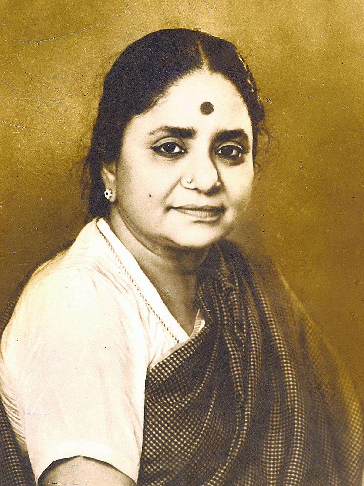 Madras Lalithangi, mother of M.L. Vasanthakumari. 