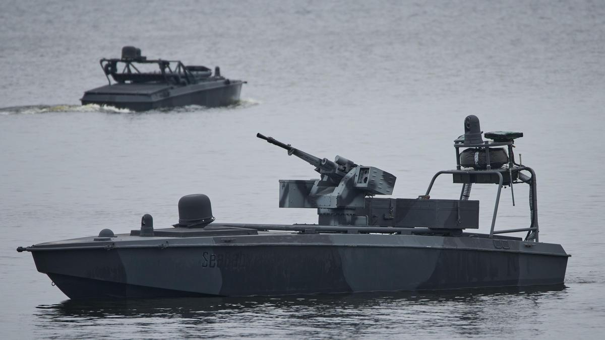 Russia blames Ukrainian sea drones for attacking tanker that sank in Mediterranean