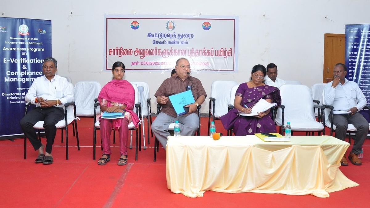 IT department conducts an outreach programme in Salem