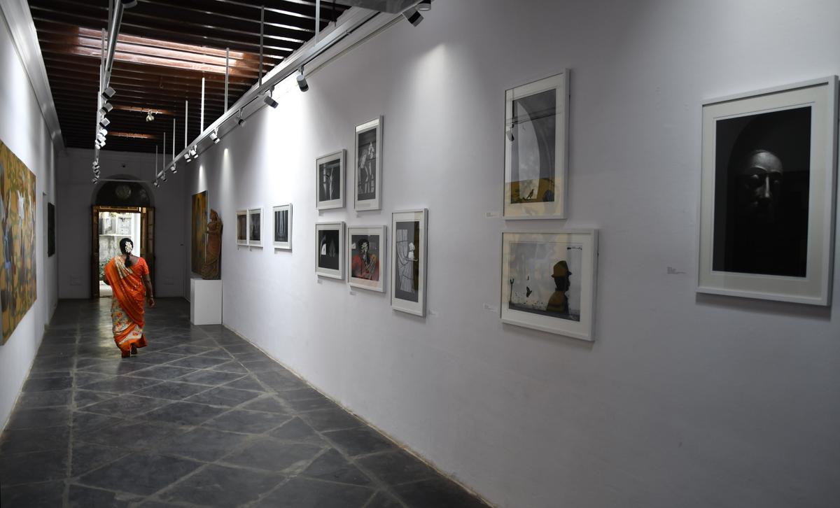 Exhibits from Sentient at Dwija Art Gallery