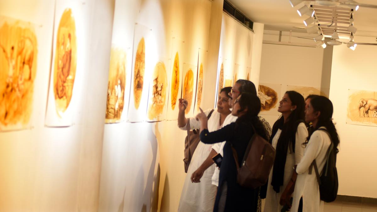 The paintings that gave life to ‘Aano’