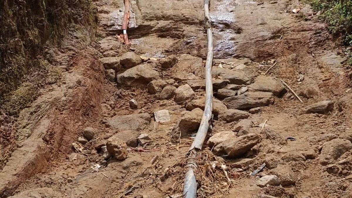 Ruptured underground power cable poses threat to tribespeople in Edamalakkudy