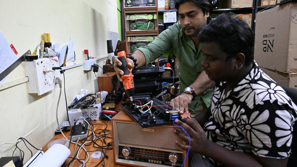 The analogue radio makes a comeback in Chennai’s Prince Plaza