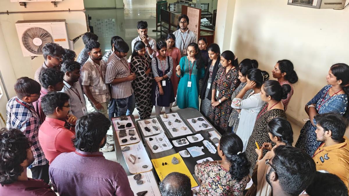 Listening to rocks at the University of Madras