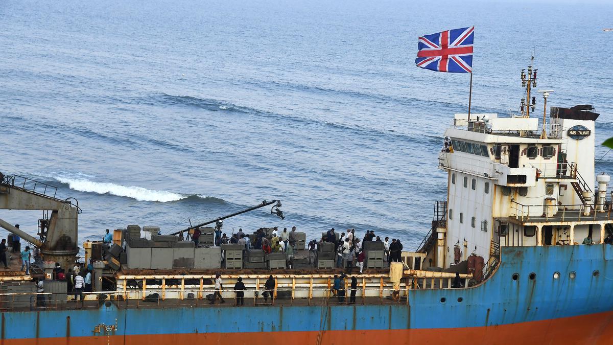 Works on the proposed floating restaurant MV Maa are likely to resume soon in Visakhapatnam