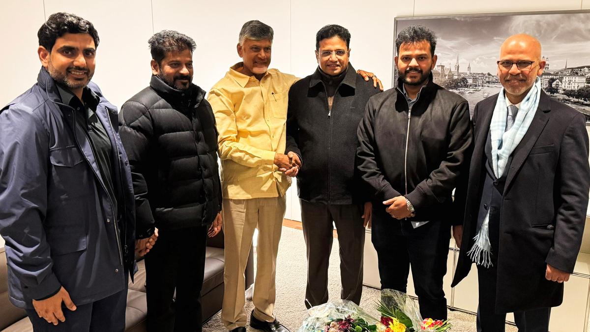 If there is a rebirth, I wish to be born as Telugu again, says CM Chandrababu Naidu in Davos