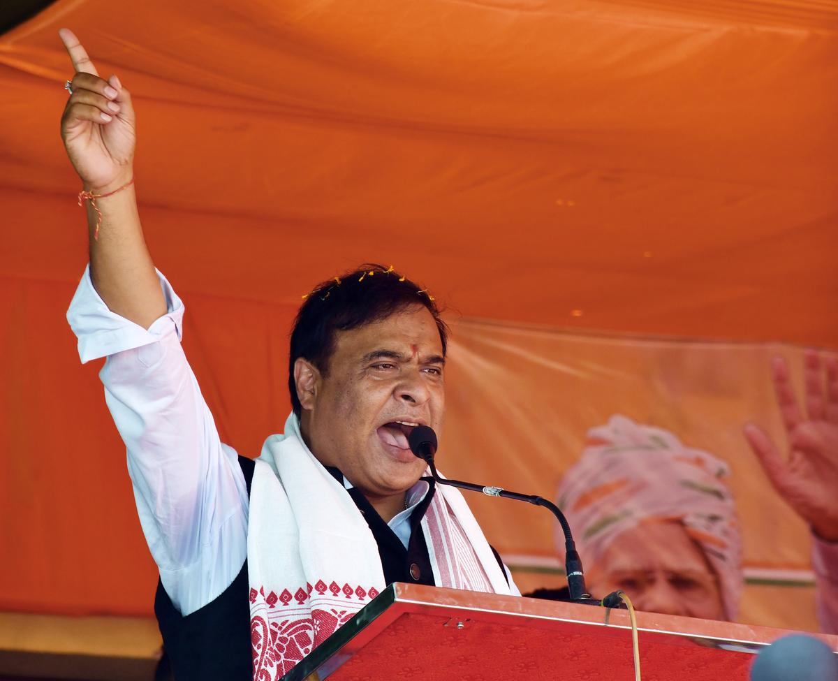 Himanta Biswa Sarma tells Lalu Prasad and his two sons to go to Pakistan in Bihar's Muzaffarpur - The Hindu
