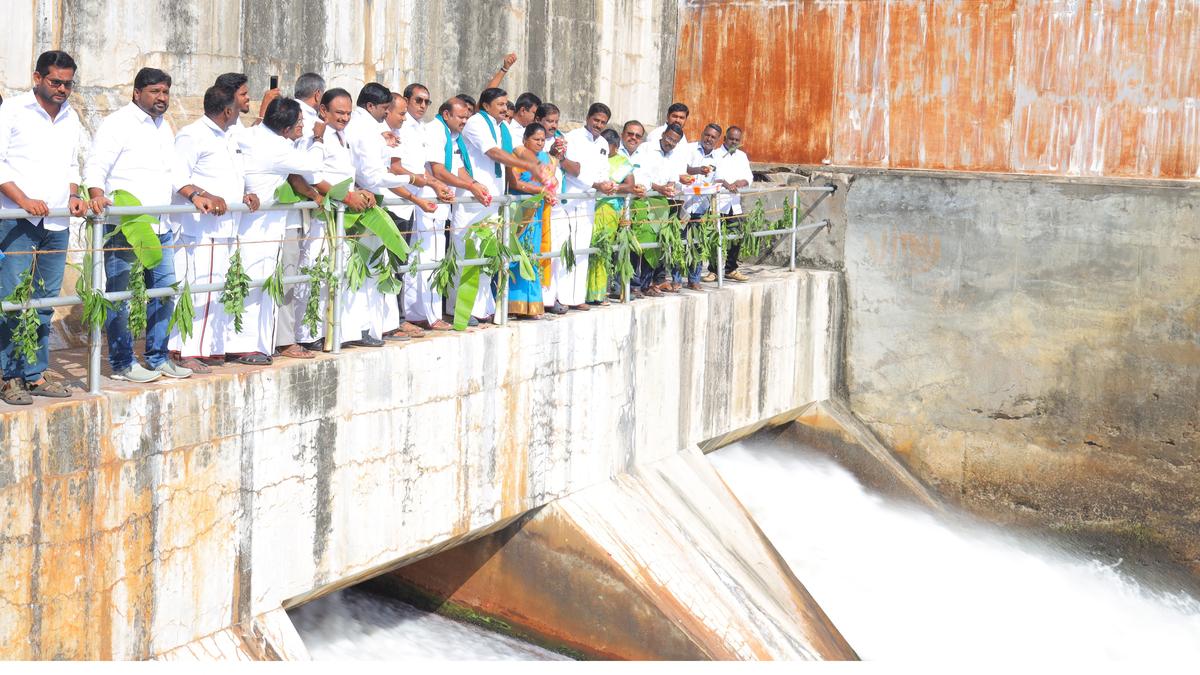 Water released from Amaravathy Dam for irrigating 7,520 acres in Udumalpet and Madathukulam taluks