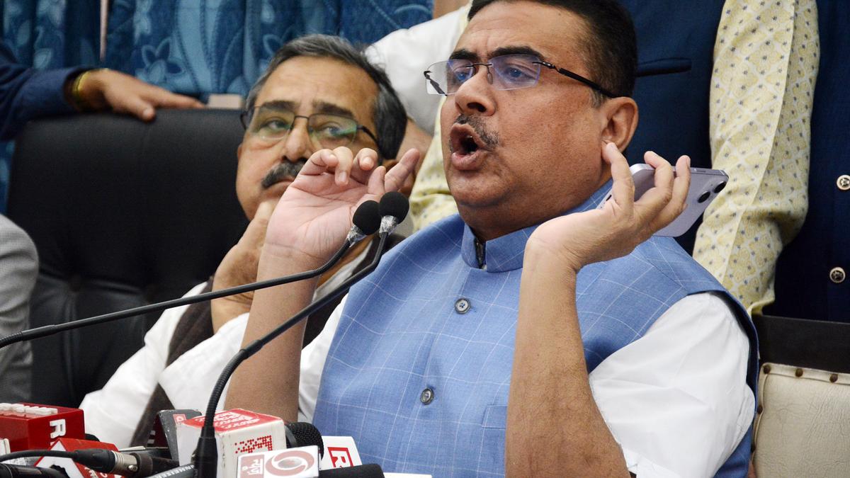 Suvendu Adhikari, other BJP MLAs stopped from visiting Sandeshkhali