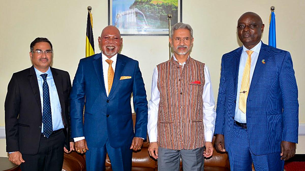 EAM Jaishankar launches 'Tulsi Ghat Restoration Project' in Uganda