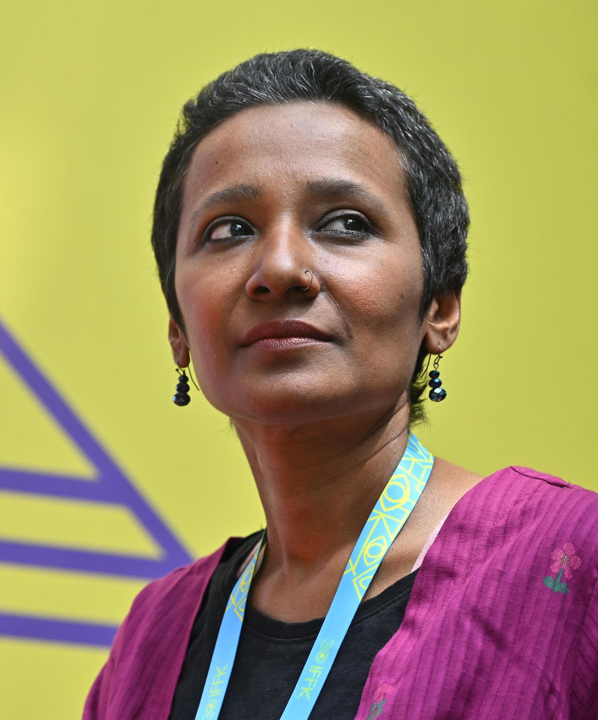 Actor - Director Tannishtha Chatterjee during IFFK 