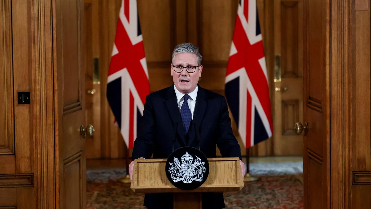Starmer says U.K. will recognize Palestinian state unless Israel agrees to a ceasefire