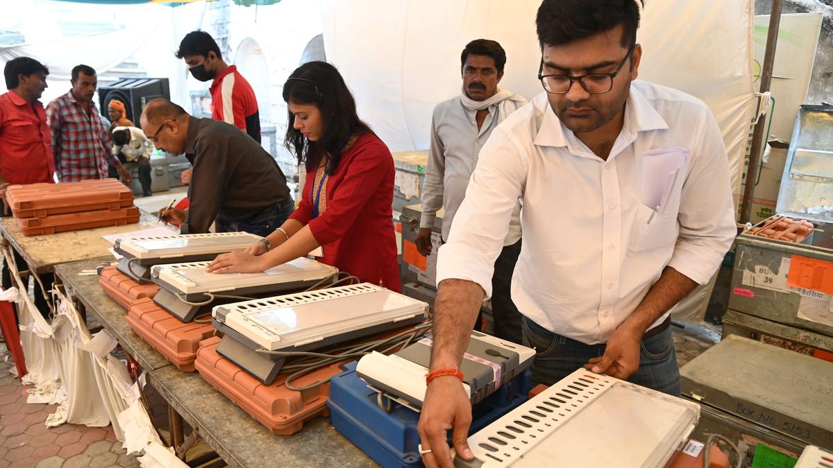 Opposition divided on remote voting machines for migrants The Hindu