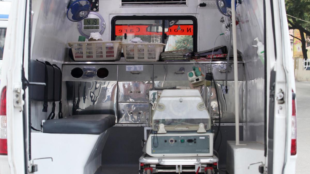 Neonatal ambulance service launched in Karnataka - The Hindu