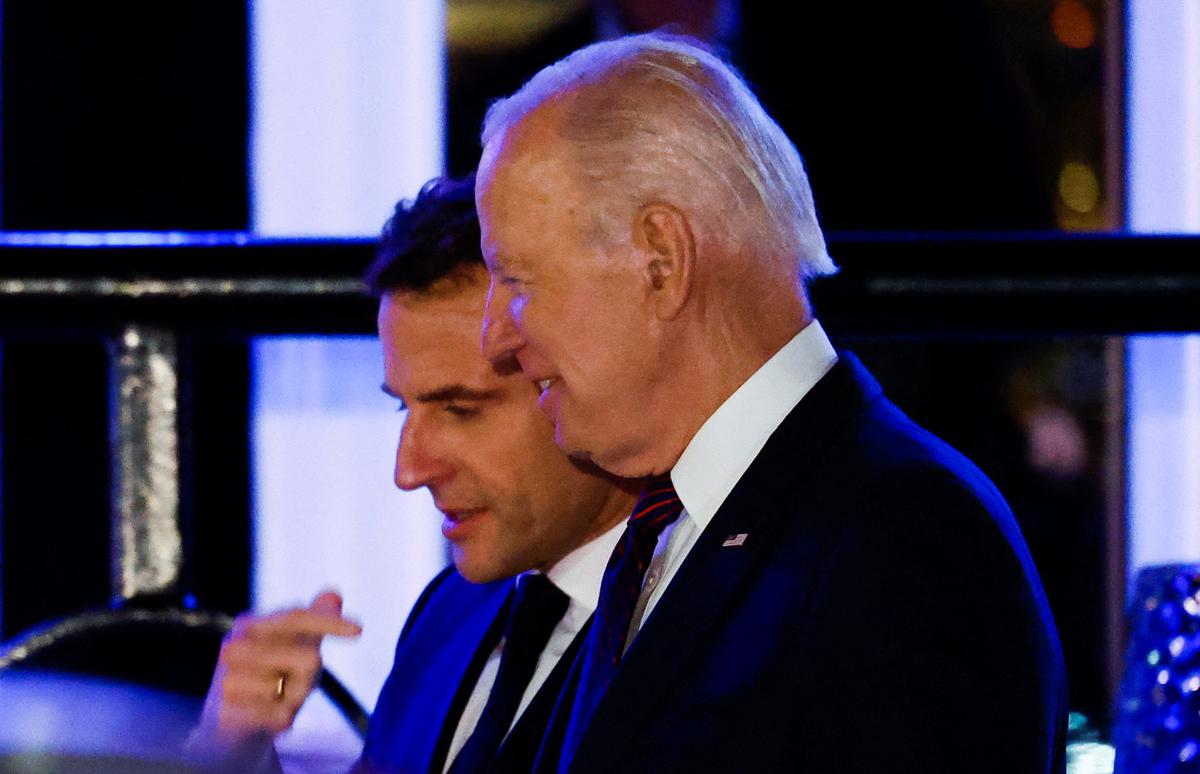 Biden hosts Macron amid friction over U.S. climate law