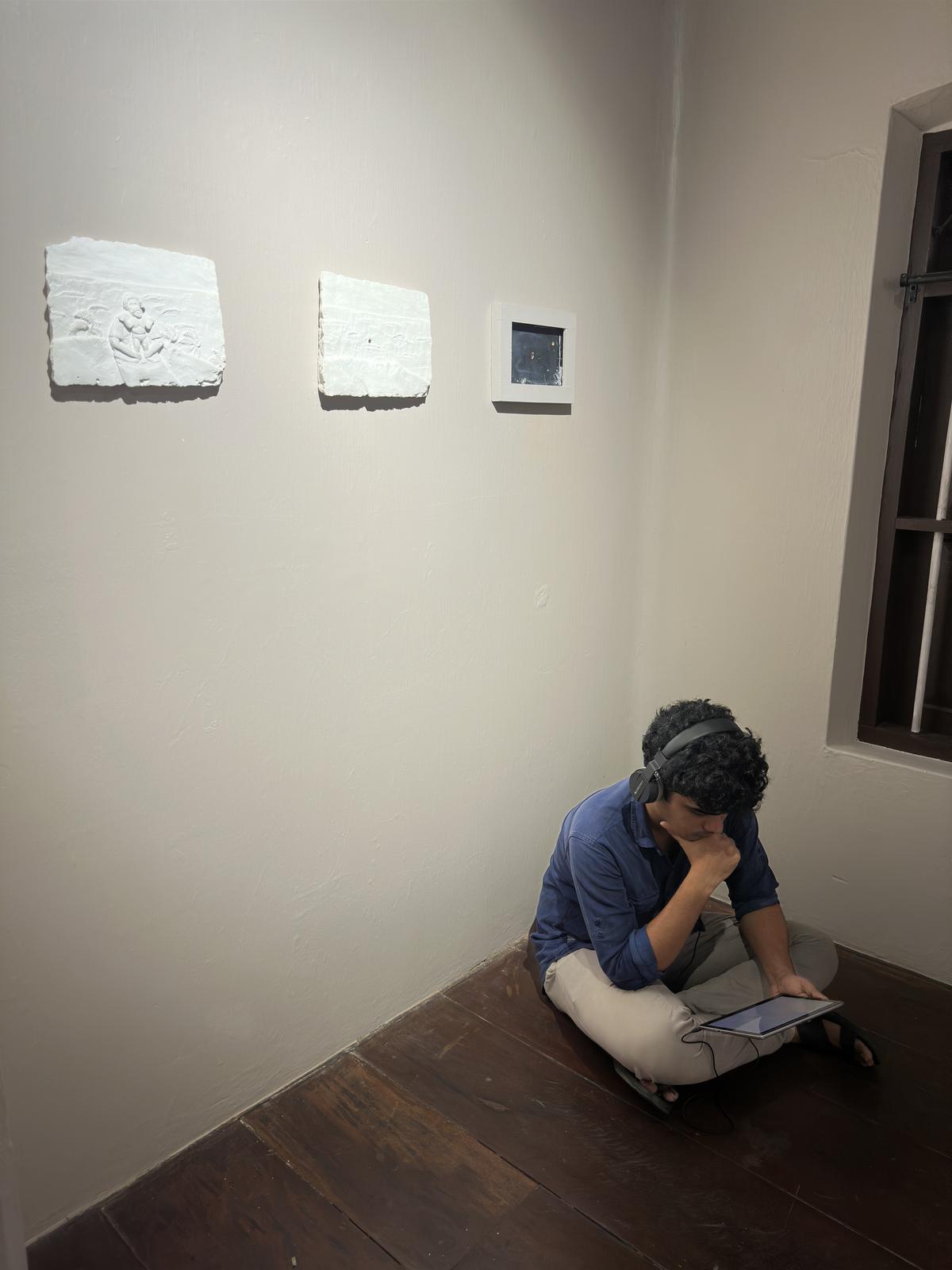 Visiting with three scenes of a landscape exhibition by Sanath Sugathan Visiting with three scenes of a landscape exhibition by Sanath Sugathan